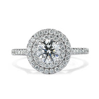 1.36ct Round Brilliant Cut Diamond Engagement Ring