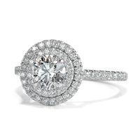 1.36ct Round Brilliant Cut Diamond Engagement Ring