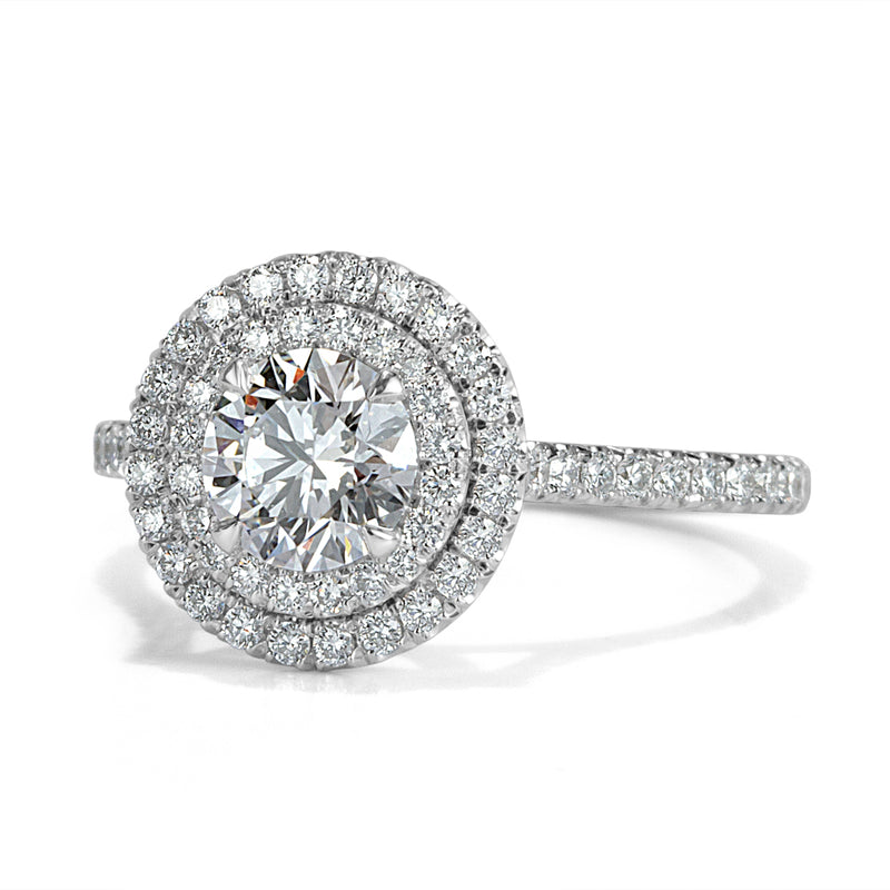 1.36ct Round Brilliant Cut Diamond Engagement Ring