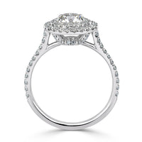 1.36ct Round Brilliant Cut Diamond Engagement Ring
