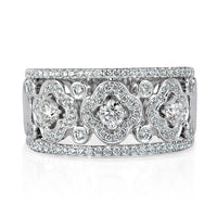 1.00ct Round Brilliant Cut Diamond Right-Hand Ring