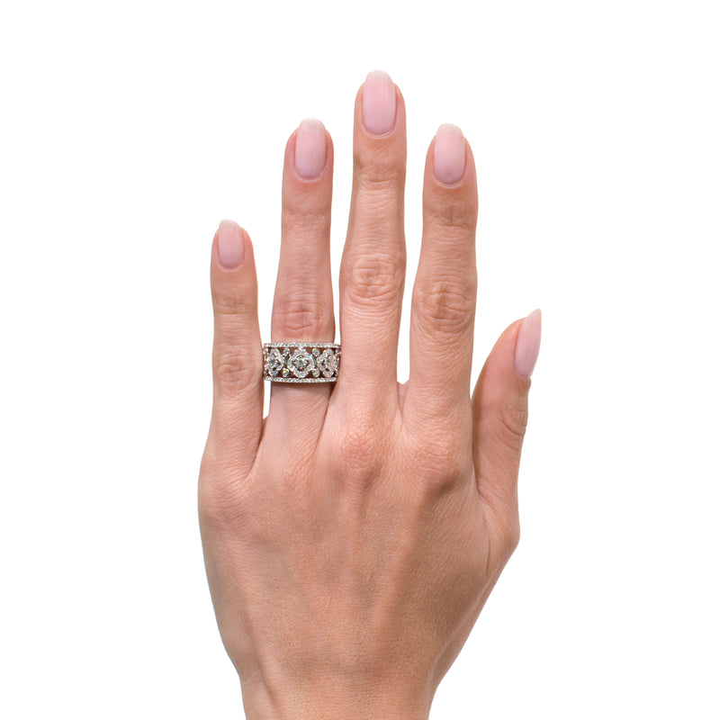 1.00ct Round Brilliant Cut Diamond Right-Hand Ring