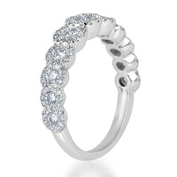 1.10ct Round Brilliant Cut Diamond Ring in 14k White Gold
