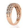 0.65ct Round Brilliant Cut Diamond Ring in 14k Rose Gold