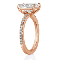 2.81ct Radiant Cut Diamond Engagement Ring