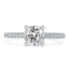 1.76ct Old Mine Cut Diamond Engagement Ring