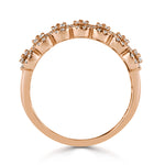 0.45ct Round Brilliant Cut Diamond Right-Hand Ring in 14k Rose Gold