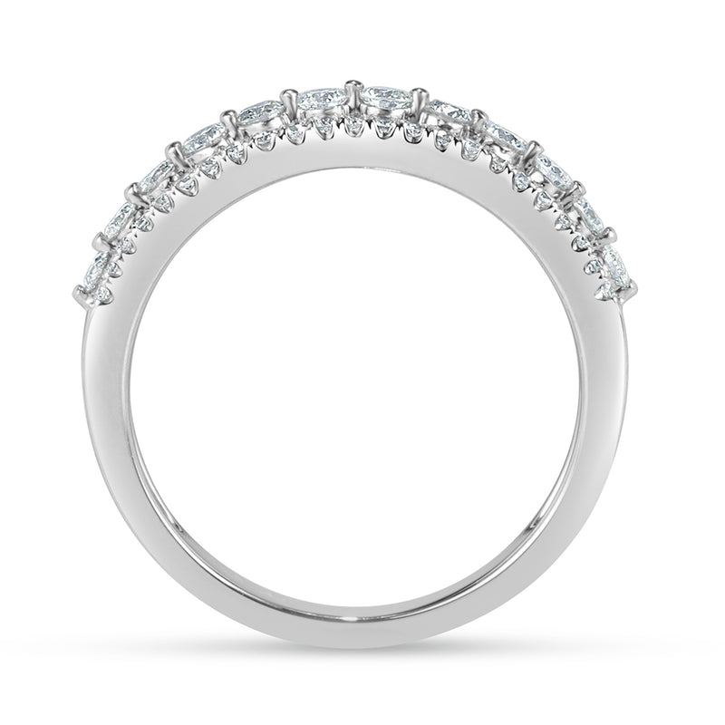 0.60ct Round Brilliant Cut Diamond Ring in 14k White Gold