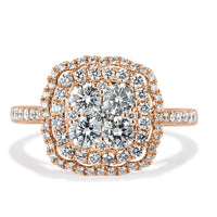 1.10ct Round Brilliant Cut Diamond Right-Hand Ring