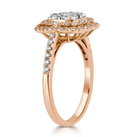 1.10ct Round Brilliant Cut Diamond Right-Hand Ring