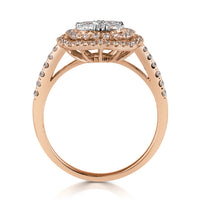 1.10ct Round Brilliant Cut Diamond Right-Hand Ring