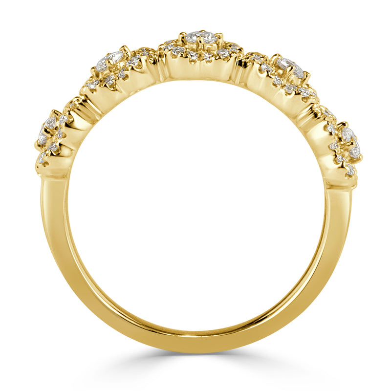 0.40ct Round Brilliant Cut Diamond Ring in 14k Yellow Gold