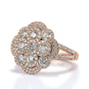 2.10ct Round Brilliant Cut Diamond Ring in 18k Rose Gold