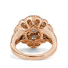 2.10ct Round Brilliant Cut Diamond Ring in 18k Rose Gold