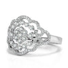 0.80ct Round Brilliant Cut Diamond Right-Hand Ring in 14k White Gold