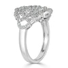 0.80ct Round Brilliant Cut Diamond Right-Hand Ring in 14k White Gold