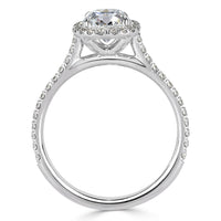 1.42ct Cushion Brilliant Diamond Engagement Ring