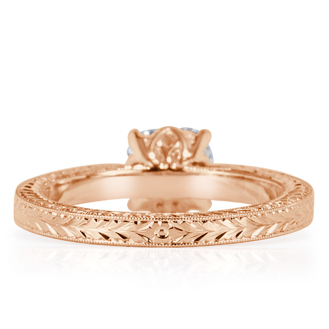 1.80ct Old Mine Cut Diamond Engagement Ring