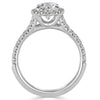 2.05ct Old Mine Cut Diamond Engagement Ring