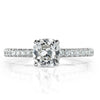 1.41ct Old Mine Cut Diamond Engagement Ring