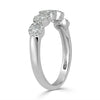 0.55ct Round Brilliant Cut Diamond Ring in 14k White Gold