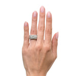 2.40ct Round Brilliant Cut Diamond Right-Hand Ring in 18k White Gold