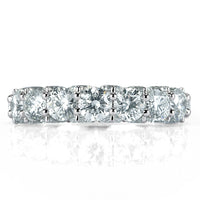 4.00ct Round Brilliant Cut Diamond Ring in 18k White Gold