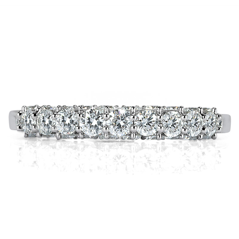 1.00ct Round Brilliant Cut Diamond Ring in 18k White Gold