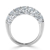 3.10ct Round Brilliant Cut Diamond Ring in 18k White Gold