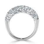 3.10ct Round Brilliant Cut Diamond Ring in 18k White Gold