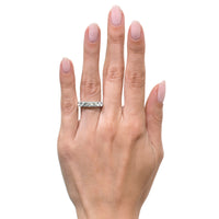 3.10ct Round Brilliant Cut Diamond Ring in 18k White Gold