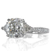 3.95ct Cushion Cut Diamond Engagement Ring
