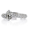 1.60ct Old Mine Cut Diamond Engagement Ring