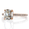 2.42ct Old Mine Cut Diamond Engagement Ring