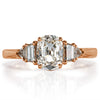 1.55ct Old Mine Cut Diamond Engagement Ring