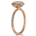1.46ct Oval Cut Diamond Engagement Ring