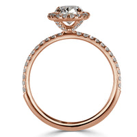 1.46ct Oval Cut Diamond Engagement Ring