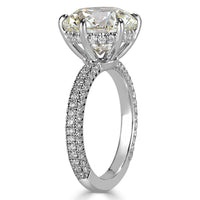 4.71ct Round Brilliant Cut Diamond Engagement Ring