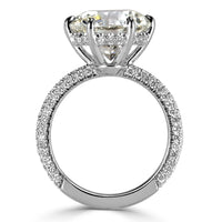 4.71ct Round Brilliant Cut Diamond Engagement Ring