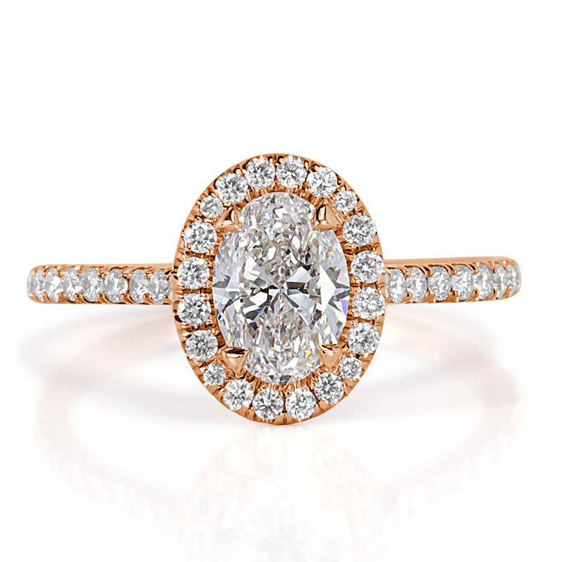 1.50ct Oval Cut Diamond Engagement Ring