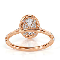1.50ct Oval Cut Diamond Engagement Ring