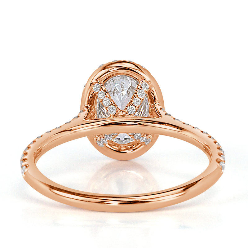 1.50ct Oval Cut Diamond Engagement Ring