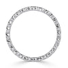 0.50ct Round Brilliant Cut Diamond Twisted Eternity Band in Platinum