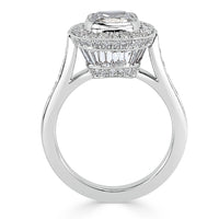 1.85ct Cushion Cut Diamond Engagement Ring