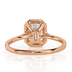 1.41ct Radiant Cut Diamond Engagement Ring
