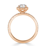 1.30ct Old Mine Cut Diamond Engagement Ring