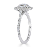 1.55ct Oval Cut Diamond Engagement Ring