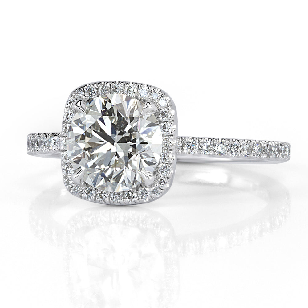1.80ct Round Brilliant Cut Diamond Engagement Ring