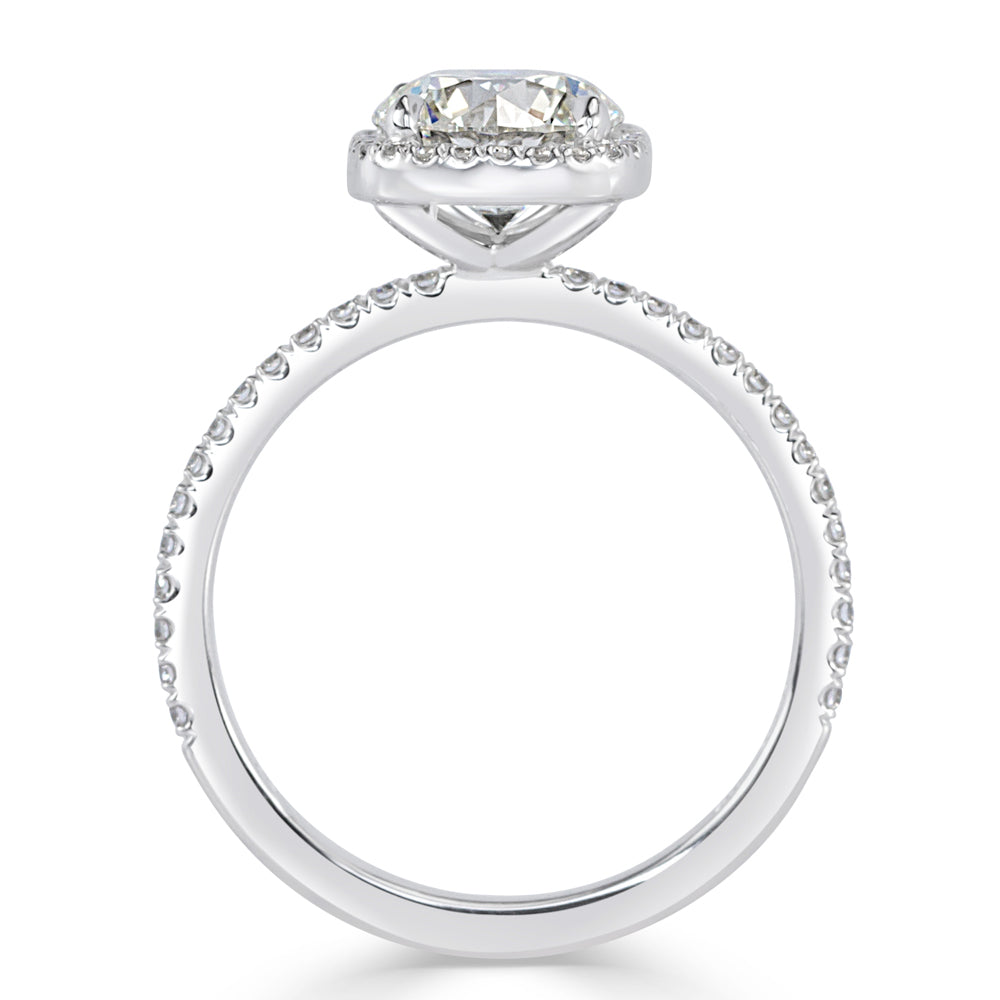 1.80ct Round Brilliant Cut Diamond Engagement Ring