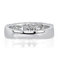 1.90ct Round Brilliant Cut Five-Stone Diamond Ring in 14k White Gold
